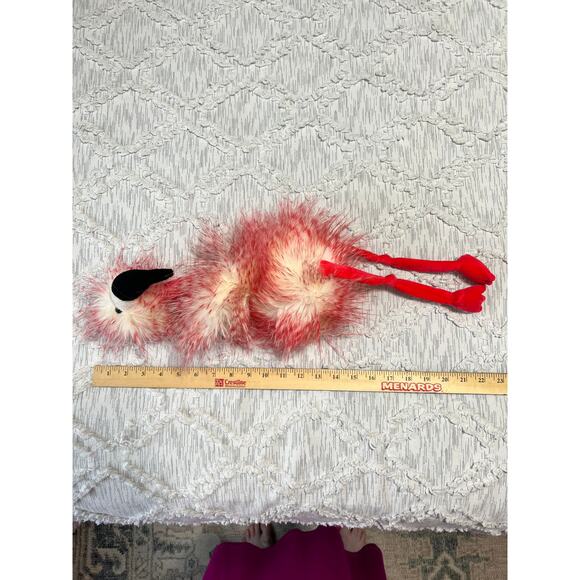 Jellycat Flora Pink Flamingo Stuffed Animal Plush - Picture 3 of 5